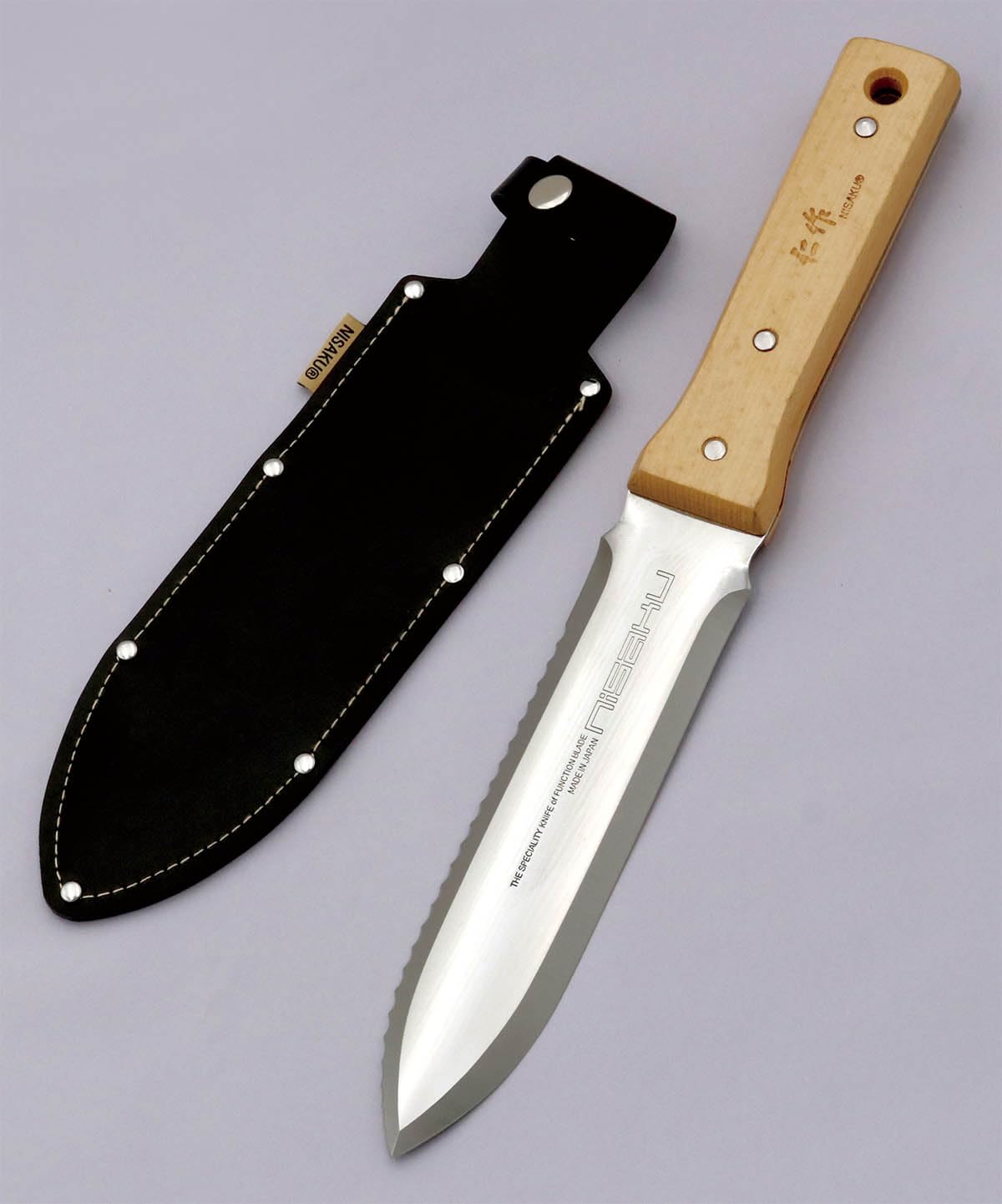 Amazon.com: Nisaku #6550 Hori Hori Knife Full Tang with Black